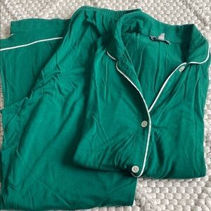 JCrew Women's Green Pajama Set, S